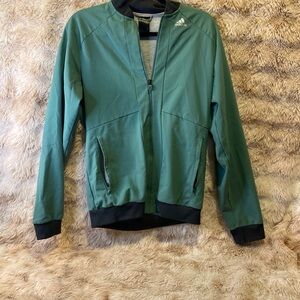 adidas Green and Black Performance Jacket